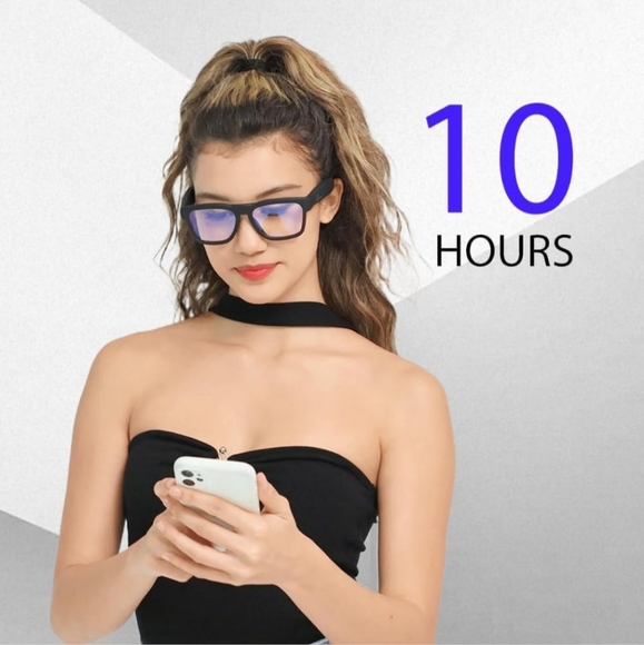 OhO Smart Glasses Blue Lens, Bluetooth Speaker,Indoor/Outdoor UV Protection - Picture 4 of 7